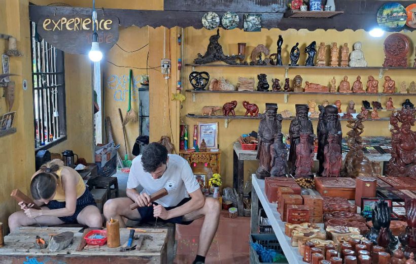 Wood Carving Experience Tour – Kim Bong Carpentry Village